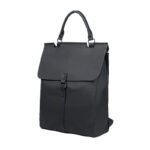corporate gift mens business backpack independent laptop pocket USB port breathable padded shoulder straps bulk