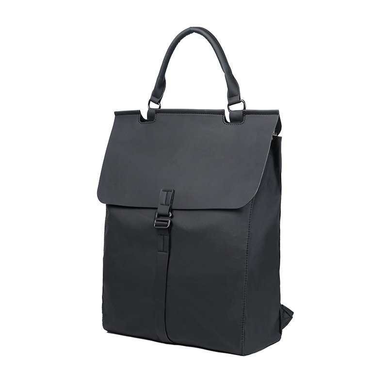corporate gift mens business backpack independent laptop pocket USB port breathable padded shoulder straps bulk