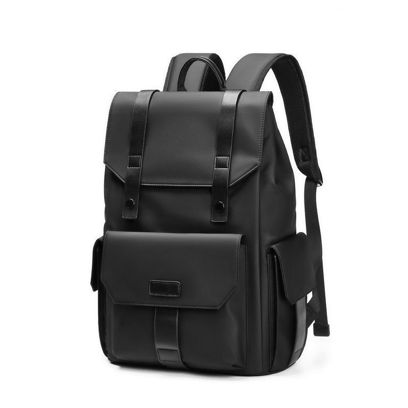 15.6 inch mens office backpack independent laptop compartment USB port breathable back design OEM