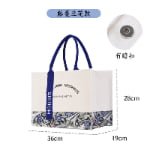 Vine Orchid canvas tote bag