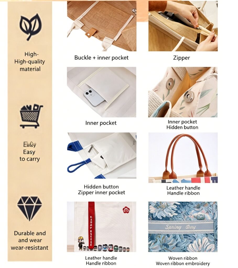 canvas tote bag​ Process