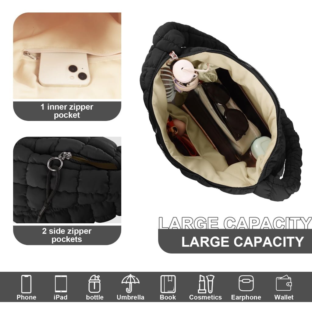 little puffy crossbody bag