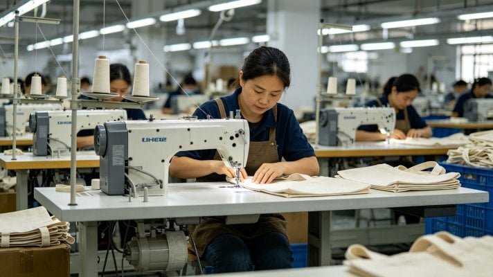 Professional OEM canvas tote bag manufacturing factory for global brands