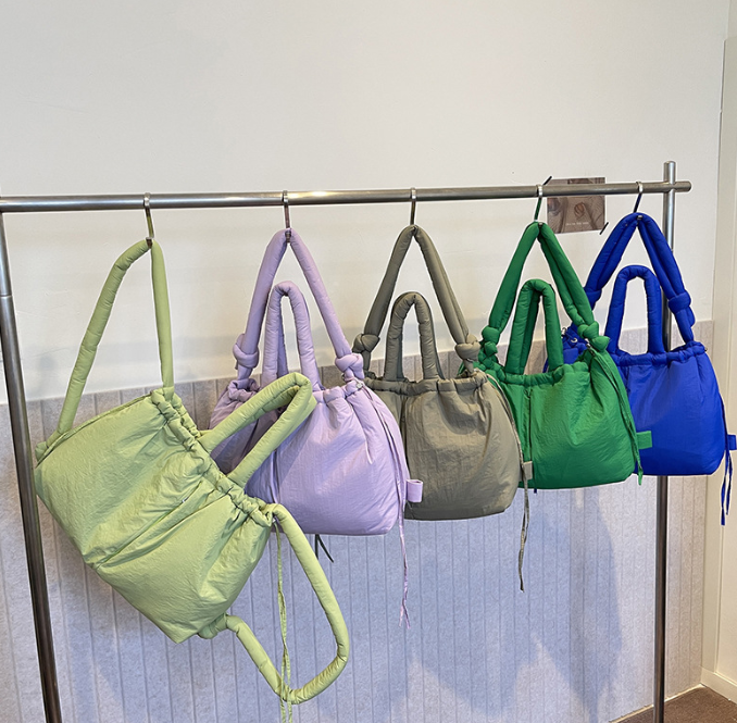 3 in 1 Convertible Backpack Puffer Tote Bag
