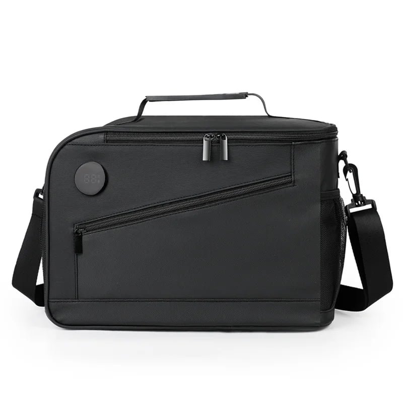 black cooler bag