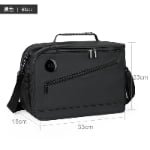 black cooler bag size