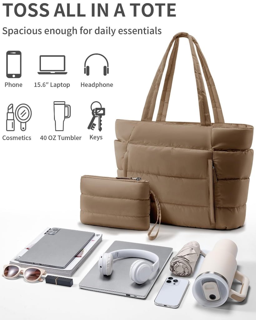 wholesale Puffer Tote Bag