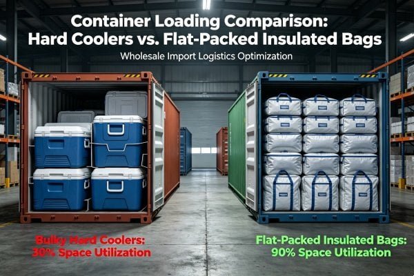 insulated bag vs hard cooler shipping efficiency