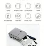 digital nomad expandable travel laptop backpack OEM