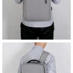 wholesale gray laptop backpack