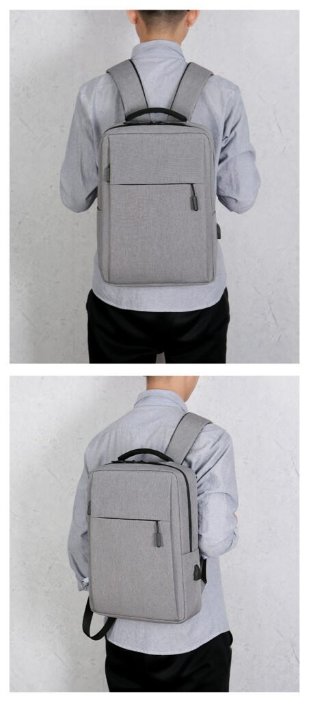 wholesale gray laptop backpack