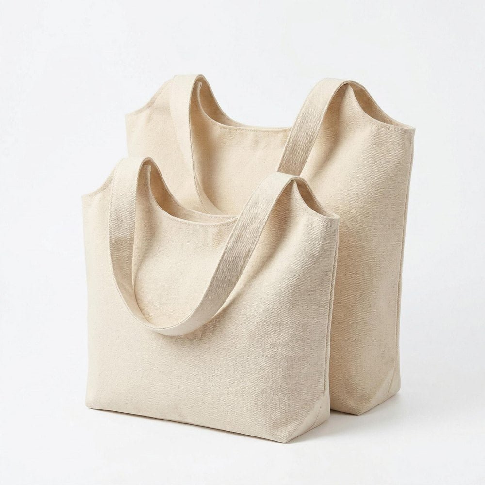 small canvas bags