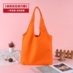 orange small canvas tote bags​