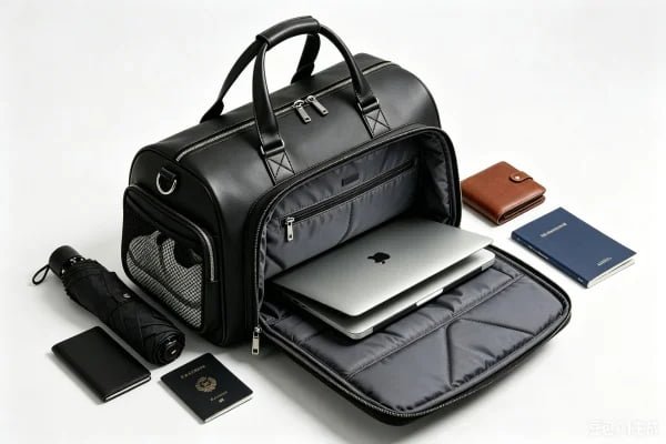 OEM and ODM custom bag development process including design, material selection, logo customization and product sampling
