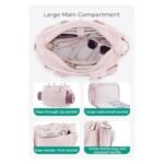 lightweight puffy tote bag