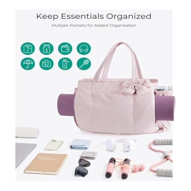 large puffy tote bag