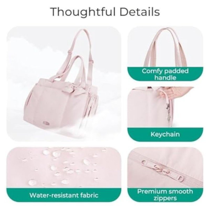quilted puffy tote bag