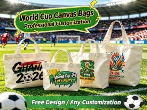 2026 world cup custom sports bags banner