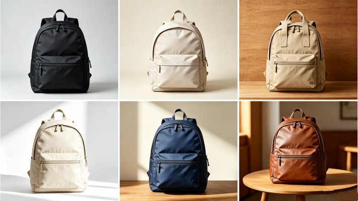 different material backpack