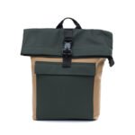 OEM two tone waterproof travel backpack contrasting color lightweight business trip backpack factory wholesale
