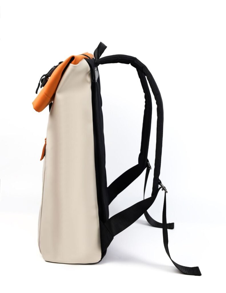 promotional contrasting color waterproof travel backpack trolley sleeve design carry on backpack custom printed wholesale