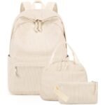 lightweight corduroy travel backpack for weekend trip
