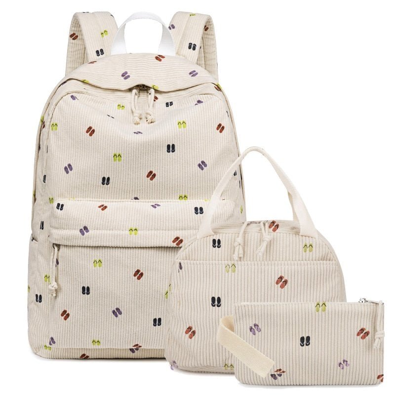 corduroy backpack for boutique retail store supply