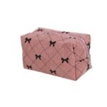 promotional corduroy makeup bag bulk for beauty brand gift sets