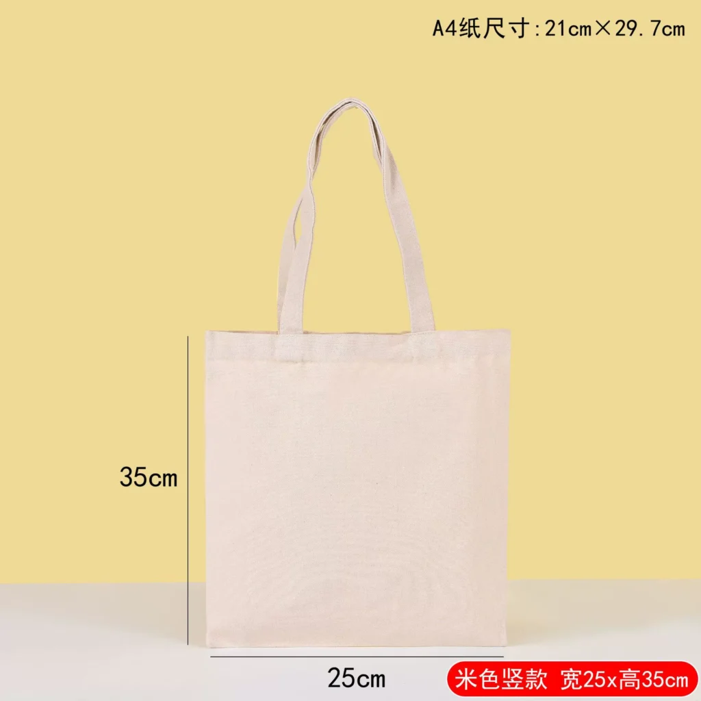 bulk soccer team canvas cotton bag OEM supplier