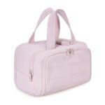 Wholesale fluffy cosmetic bag custom logo