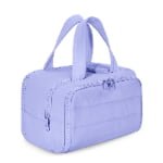 Soft plush fluffy cosmetic bag travel organizer