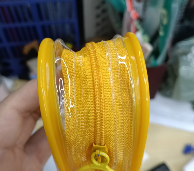 Hot press PVC bag