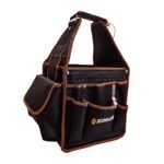 heavy load bearing tool storage bag for hand hardware kits