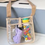 Wholesale PVC lady crossbody bag custom logo