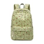 green Strawberry Corduroy Backpack