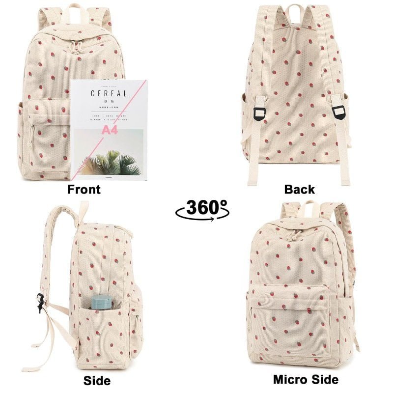 corduroy bag heat transfer printing