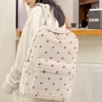 screen printed corduroy tote bag