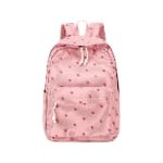 pink Strawberry Corduroy Backpack