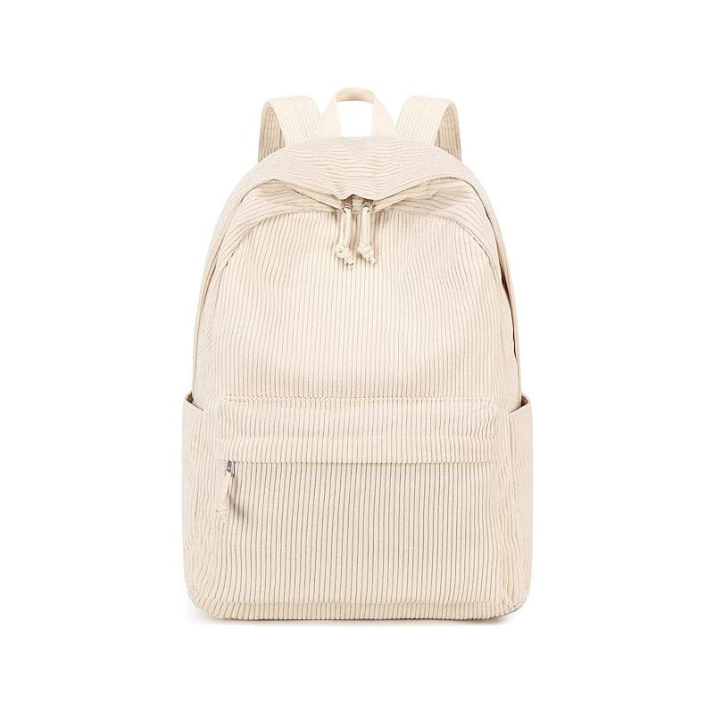 begie Corduroy Backpack