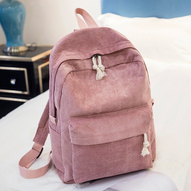pink Corduroy Bag