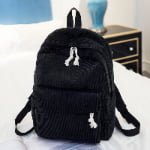 black Corduroy Bag