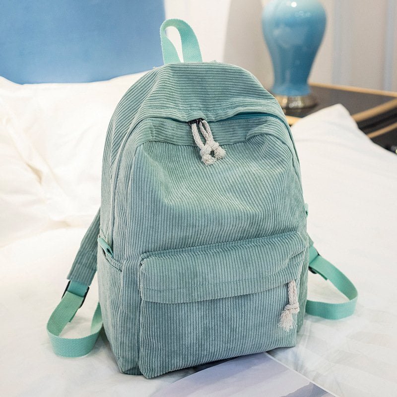 green Corduroy Bag