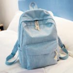 blue Corduroy Bag
