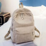 Beige Corduroy Bag