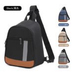 men women single shoulder crossbody lunch bag portable insulated cooler bag factory supply