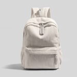 white custom printed corduroy mini bag wholesale