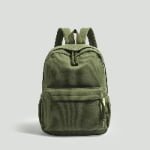 green custom printed corduroy mini bag wholesale