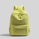light green wholesale blank corduroy small pouch