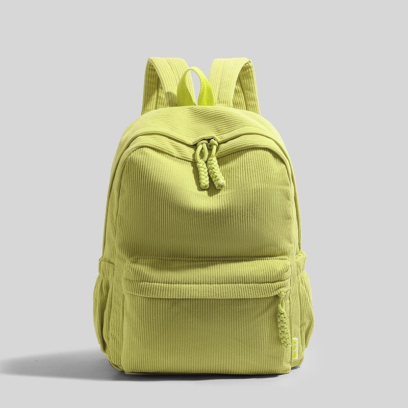 light green wholesale blank corduroy small pouch