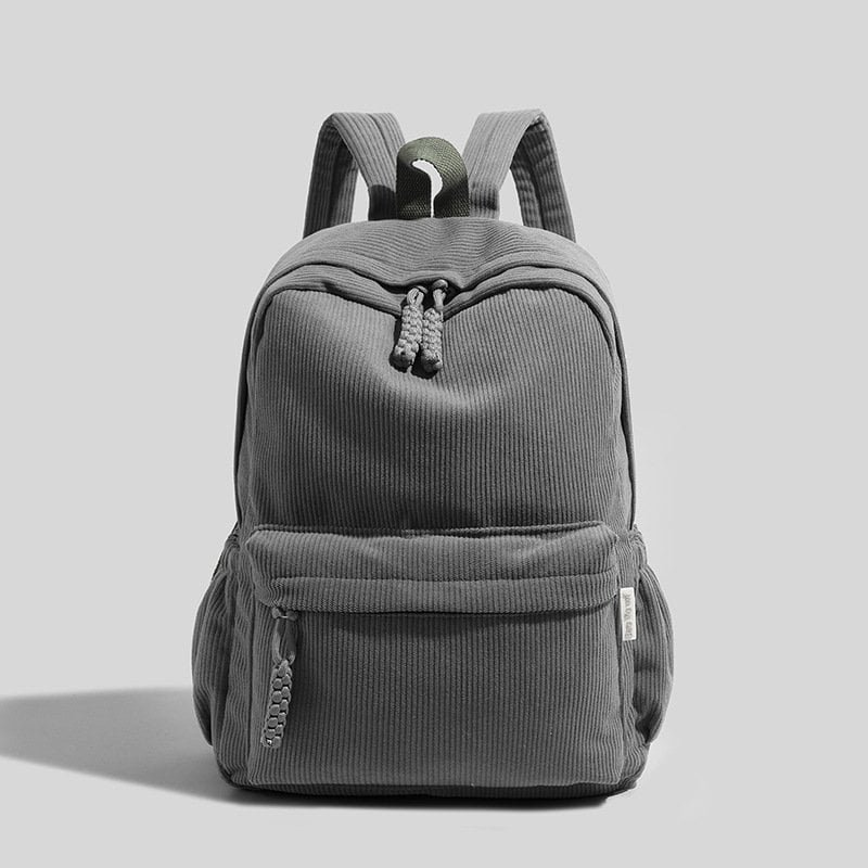 grey small corduroy shoulder bag bulk